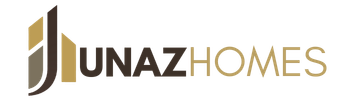 Junaz homes horizontal logo